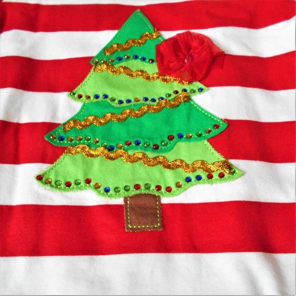 Magical Season Christ Tree Romper 18M - Picture 3 of 9